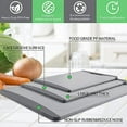 thumbnail image 2 of Extra Large Cutting Board, Dishwasher Safe Chopping Boards With JuiceGrooves and Easy Grip Handle, BPA Free, 3 Pieces Plastic Cutting Board Set, 2 of 9