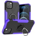 thumbnail image 1 of SaniMore for iPhone 14 6.1" 2022 Case, [360°Rotating Kickstand] [Magnetic Car Mount]Shockproof Anti-drop Tri-layer Matte Hybird Rugged Heavy Duty Protective Shell For iPhone 14, Purple, 1 of 14