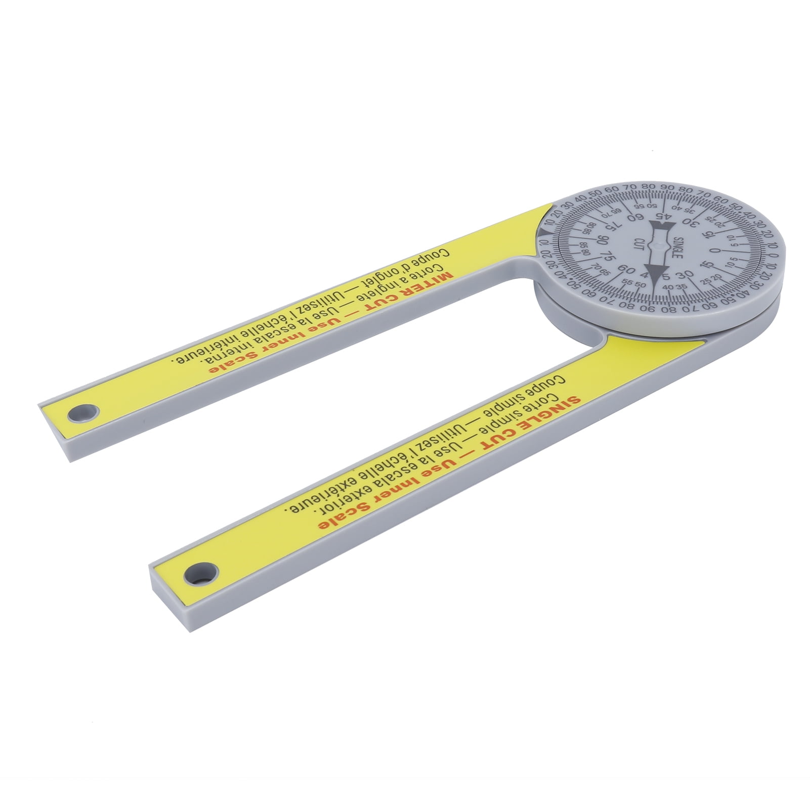 Brrnoo Miter Saw Protractor Calibration 3Dimensional Goniometer Angle