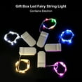thumbnail image 2 of Yeacher Led Fairy Lights Silvery Copper Wire String Lamp with Battery-Box for Gift Box Wedding, 2 of 8