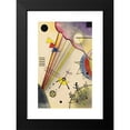 thumbnail image 2 of Wassily Kandinsky 13x18 Black Modern Framed Museum Art Print Titled - Clear Connection (Clear Connection) (1925), 2 of 5