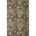 thumbnail image 2 of Vintage Paisley Floral Power-Loomed Indoor Area Rug, 8' x 10', Slate by Blue Nile Mills, 2 of 6