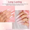 thumbnail image 2 of Azurebeauty 4-Color Glitter & Soft Pink Dip Powder Nail Kit, with Base Coat, Top Coat & Activator for French Manicure, All Seasons DIY & Salon, 2 of 9