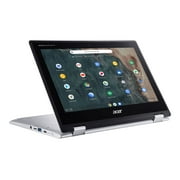 Acer Chromebook Spin 311 CP311-2H-C679 11.6 inch Intel Celeron N4000 1.1GHz/ 4GB LPDDR4/ USB3.1/ Chrome Laptop (Pure Silver)