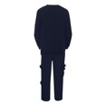 thumbnail image 5 of TIANZEN Men's Casual Solid Color Suit Set Comfortable Slim Fit And Pants Outfit For Business Wedding Party Formal Occasions Star Suit Suites for Boys, 5 of 7
