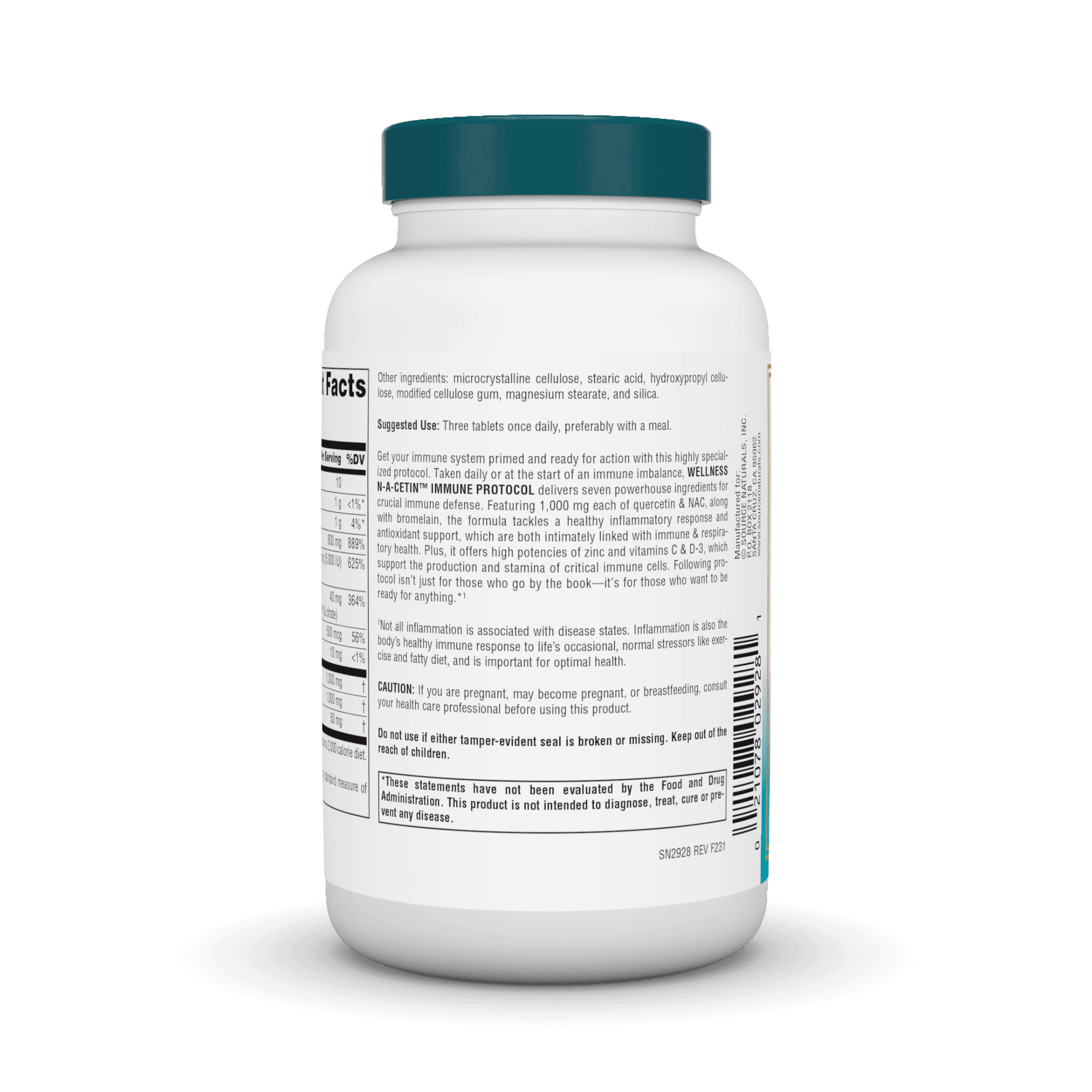 Wellness N-A-Cetin Immune Protocol (90 Tablets)