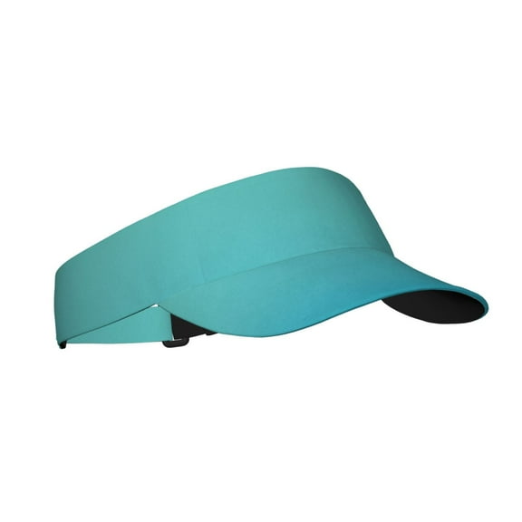 Daiia Teal Turquoise Pattern Sport Sun Visor Hats Visor Cap Adjustable Empty Top Baseball Cap Cotton Ball Caps for Women and Men