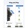 thumbnail image 3 of ORICO External M.2 Enclosure 4TB NVMe Enclosure Adapter 20Gbps Built-In Fan,for M Key, 3 of 15