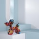 thumbnail image 4 of Adorno artístico y divertido con forma de perro con globos de colores vivos: decoración llamativa y divertida para el hogar y la oficina (rosa), 4 of 5