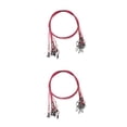 thumbnail image 1 of Soidarity Líderes de pesca de alambre de grueso de 50CM 150Lb con broches giratorios Accesorios de aparejos de línea de acero inoxidable de cobre Type2 NO2 Soidarity CBP032209, 1 of 5