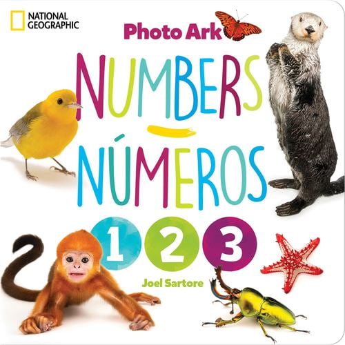 National Geographic Photo Ark Numbers / Nmeros: Board Book: Bilingual English-Spanish