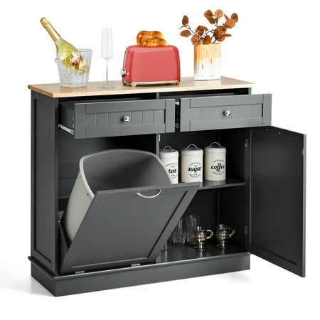 Meuble Poubelle Inclinable