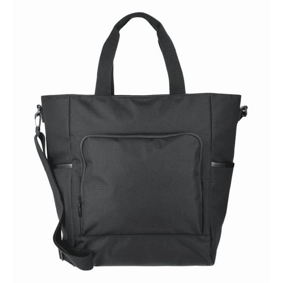 Polyester Solid Tote Cooler, Black