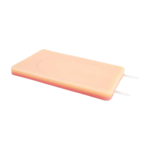 Bunblic IV Insertion Injection Training Pad,Veins Training Model Assisting Training Tool Silicone Phlebotomy Practice Pad for Course