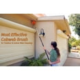thumbnail image 6 of 4-13 ft Cobweb Duster with Extension Pole // 20 Foot High Reach Spider Web Cleaner Cobweb Brush for Outdoor & Indoor Web Cleaning // Lightweight & Sturdy Telescopic Pole // The Ultimate Dusting Kit, 6 of 10