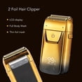 thumbnail image 3 of Cortadora De Cabello Eléctrica, Cortadora De Cabello Con Pantalla LCD De 2 Láminas, Recargable Por USB, Antienredos, Inalámbrica Para Uso Doméstico, 3 of 7