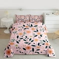 thumbnail image 2 of Castle Fairy Children Teens Adults Pink Flowers Bedding Comforter Set 2pcs,Chic Floral Blossoms Twin Comforter Sets Microfiber,Spring Garden Breathable Bedding Set,Super Cozy Room Decor,Reversible, 2 of 8