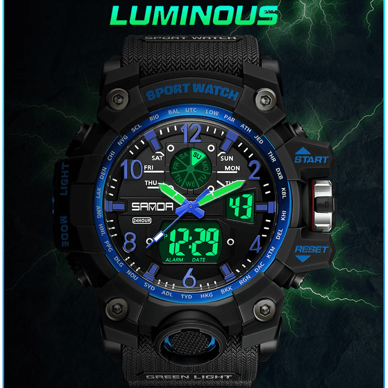 Findtime Men's Sport Military Tactical Digital Watch photo 6