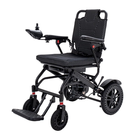 Gambimedic Silla De Ruedas Electrica Aluminio Ligero Llantas Todoterreno Sistema Portatil Tipo Carreola Asiento Acolchonado Gm6018 Bateria Removible Litio Permitida En Avion