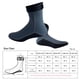 thumbnail image 3 of Calcetines De Agua De Playa De Neopreno Calcetines de natación antideslizantes de 3 mm Calcetines de arena antideslizantes para deportes acuáticos (Gris S), 3 of 8