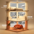 thumbnail image 5 of Advwin Wall Heater Electric Space Heater for Bedroom, 1500W Wall Mount Heater for Indoor Use, Remote Control, Towel Dry, 5 of 10