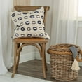 thumbnail image 2 of Donny Osmond Tribal Motif 20" x 20" Poly Pillow with Cotton Canvas Cover-Navy, 2 of 5