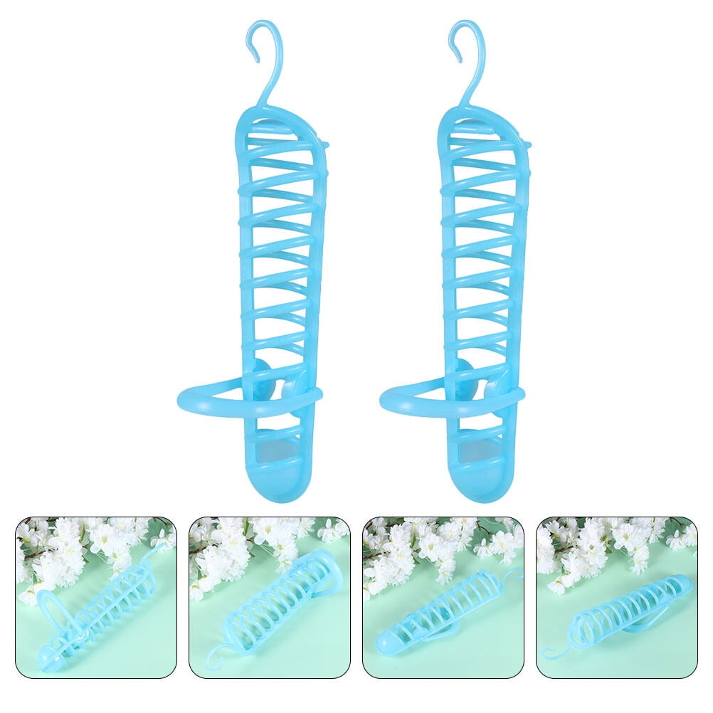 TABLZONE 2-Pack Plastic Bird Cage Accessories with Simple Design, Pet Bird Toys for Parrots and Small Birds