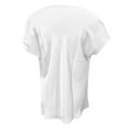 thumbnail image 4 of Delayuji Womens Fashion Tops Short Sleeve Cowl Neck Shirts Trendy 2025 Casual Outfits Ladies Top Blouses White Xl Polyester,Spandex Short Sleeve Shirts for Women, 4 of 5