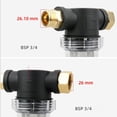 thumbnail image 2 of 3/4 Hose Filter Attachment Strainer Pump Garden Connectors Parts, 2 of 8