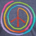 thumbnail image 3 of CafePress - Spiral Peace2 T Men's Deluxe T Shirt - Mens Tri-blend T-Shirt, 3 of 4