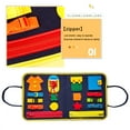 thumbnail image 3 of mmirethe Busy Board Birthday Gift Learning Toy Education Supplies Multifonctions Capacité Manuelle Sweet Present Study Boards, 3 of 7