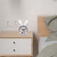 thumbnail image 2 of Despertadores para niños, Despertador, Reloj de cuarzo para niños y niñas, Despertador para niños sin tictac, Reloj analógico clásico con pilas oso de fresa Electrónica, 2 of 6