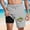 Gray, variant on BRGZLK Mens Swimming Shorts Fashionable Coconut Tree Print Swim Trunks with Compression Liner Quick Dry Beach Vacation Bathing Suit with Pockets