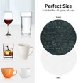 thumbnail image 6 of Kdxio Chemical Funny Coasters,4 Pcs Leather Coasters,Housewarming Gifts,Protect Furniture from Water Marks Scratch and Damage, 6 of 6