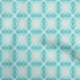 thumbnail image 1 of oneOone Polyester Spandex Turquoise Blue Fabric Asian-Tie & Dye- Texture Craft Projects Decor Fabric Printed By The Yard 56 Inch Wide, 1 of 4