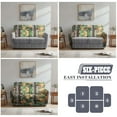 thumbnail image 6 of Yuyamidu Green Camo Recliner Loveseat Covers Hunting Print Reclining Couch Covers with Pockets Easy to Install Recliner Slipcovers for Living Room, 6 of 8