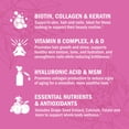 thumbnail image 4 of BioSchwartz Biotin Collagen Keratin Supplement with Hyaluronic Acid & B-Complex Vitamins, 10,000 mcg Biotin, Non-GMO, 60 Capsules, 4 of 7