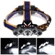 thumbnail image 1 of 20000lm impermeable al aire libre cinco LED lámpara principal carga USB Camping correr pesca faro, 1 of 11