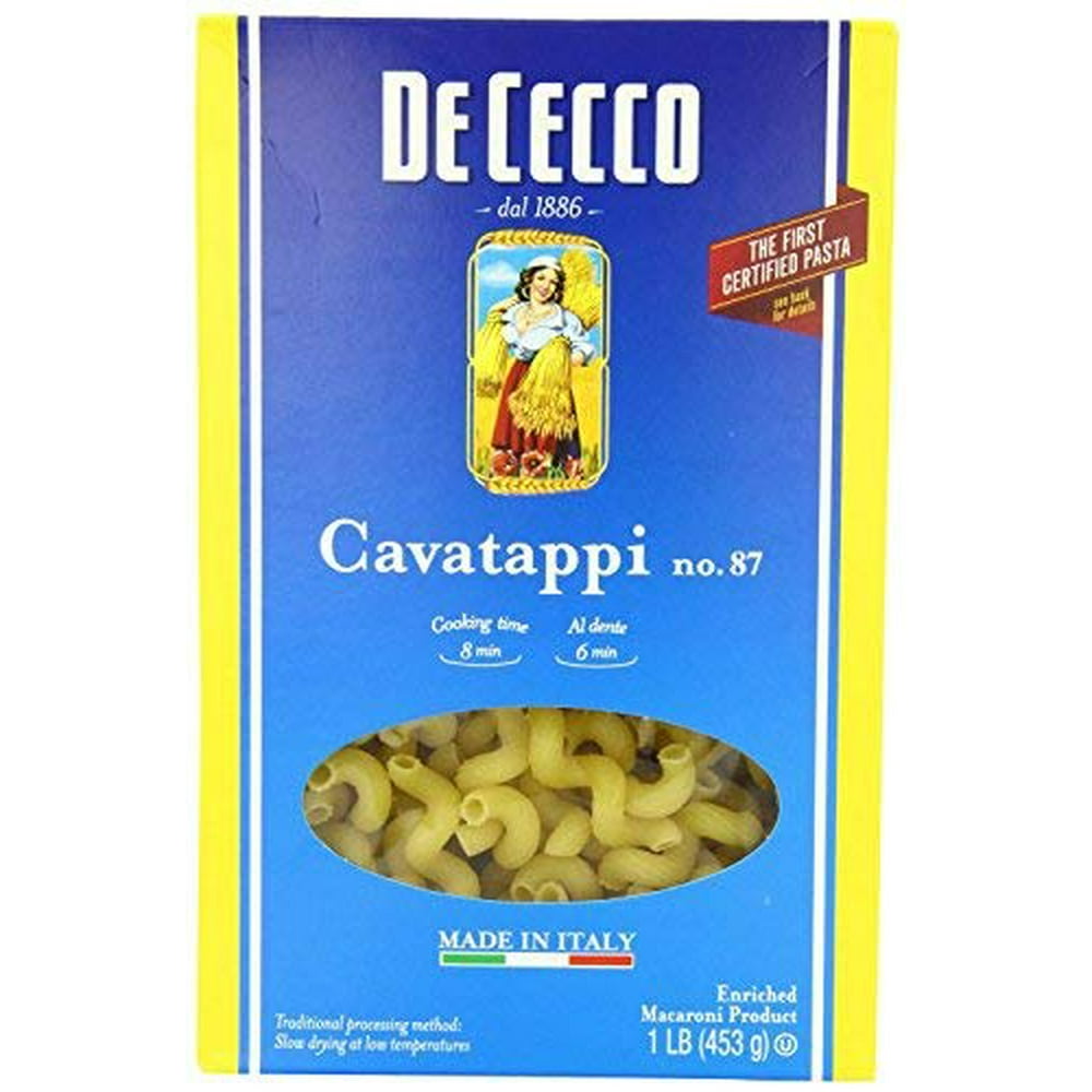 12 PACKS De Cecco Pasta, Cavatappi, 16 Ounce