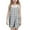 Girls Dresses Gray, variant on Teen Girls Summer Dresses with Pockets 2025 5-14 Years Kids Cute Plaid Printed Spaghetti Strap Going-Out Beach Short Mini Dress