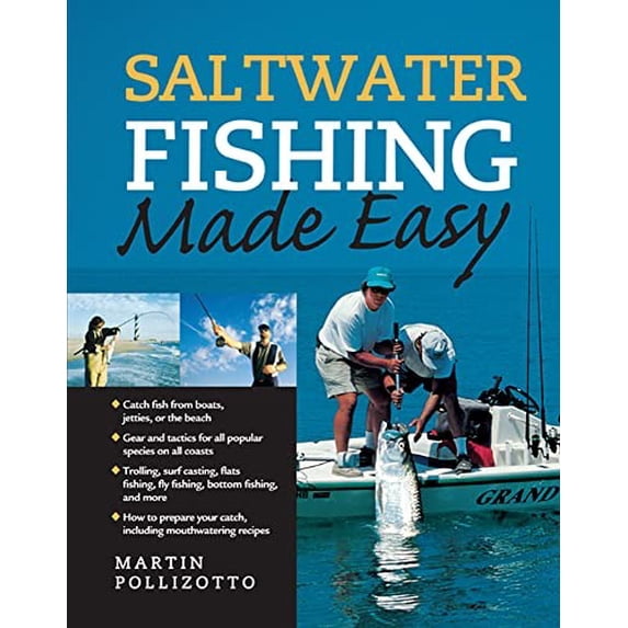 Pre-Owned Saltwater Fishing Made Easy (Paperback) 007146722X 9780071467223