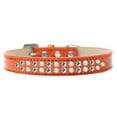 thumbnail image 5 of Dog, Puppy  Pet Ice Cream Collar, "Two Row Pearl and Clear Crystal Rimsets", 5 of 11