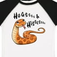 thumbnail image 4 of Inktastic Hugs and Hisses Cute Snake for Valentines Day Boys or Girls Toddler T-Shirt, 4 of 5