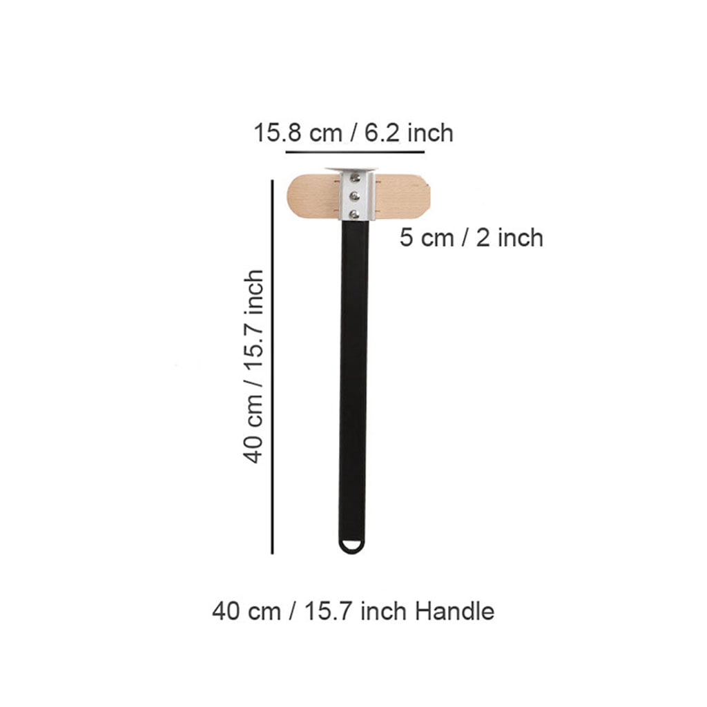 Oasiva Pizza Oven Brush With Handle Brush Grill Brass Bristle Brush Household Oven Cleaner, Easy to Clean, 40cm/80cm Optional