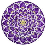 Screen Door Magnets IBA303 Mosaic Amethyst Magnet, Pack of 2