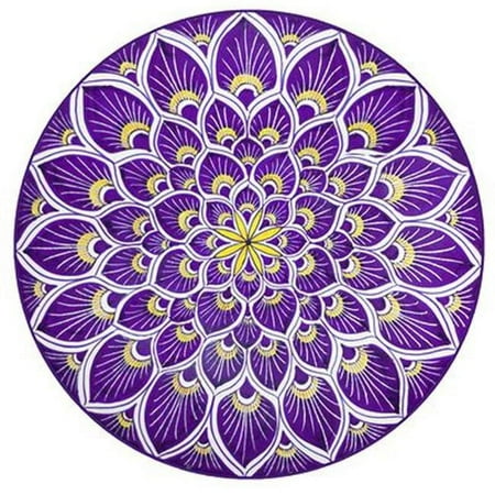 Screen Door Magnets IBA303 Mosaic Amethyst Magnet, Pack of 2