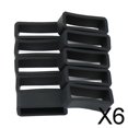 thumbnail image 1 of Runquan 4-6pack Rubber Replacement Watch Band Strap Loops Watch Strap Keeper Retainer 6 Pcs, 1 of 7