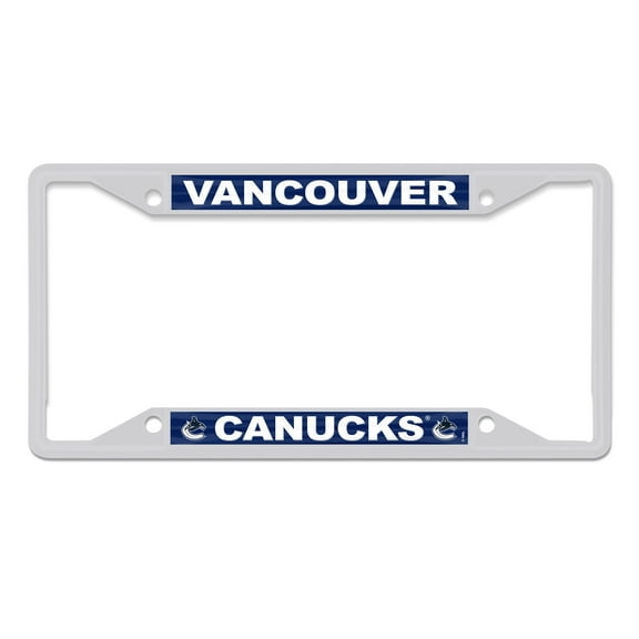 WinCraft Vancouver Canucks Chrome Color License Plate Frame
