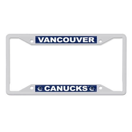 WinCraft Vancouver Canucks Chrome Color License Plate Frame