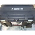 Husky 209261 37 in. Mobile Job Box Utility Cart Black